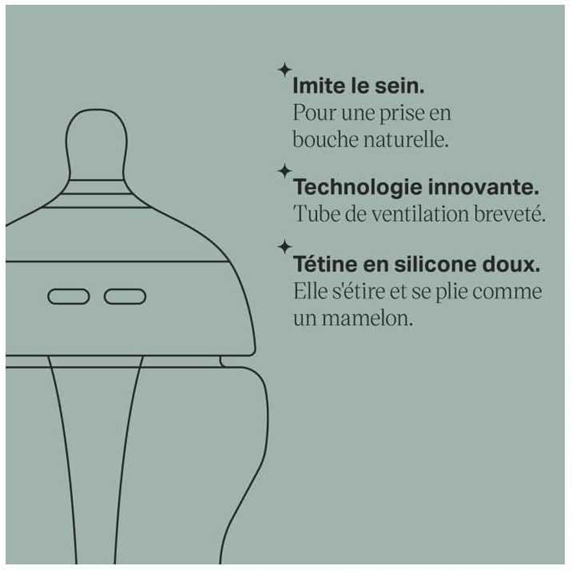 TOMMEE TIPPEE Προηγμένο Μπιμπερό 260 ml ANTI-KOLIK 0 μηνών+