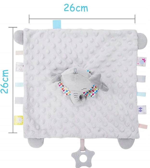 VICLOON manta para abrazar ELEFANTE 26 x 26 cm