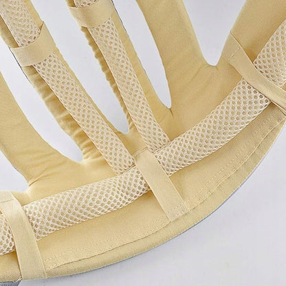 IULONEE Songzhilong kask ochronny dla dziecka 43-53 cm, szary, lekki ochraniacz głowy z oddychającą wyściółką