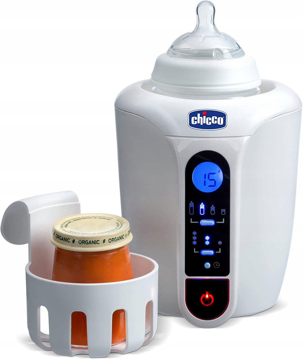 CHICCO digitaler FLASCHENWÄRMER AUFTAUGER