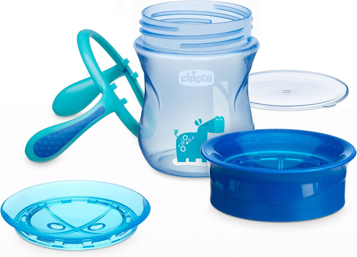 CHICCO Perfect Cup cseppmentes pohár 360 fokos itatóval 200 ml 12 hónap+