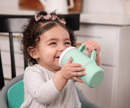 INFANTINO My 1st Tumbler siliconen anti-lek beker met tuit 266 ml 6 m+