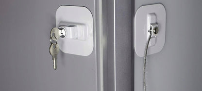 CHILD SAFETY LOCK beveiliging voor kasten en lades 19 cm + 2 sleutels
