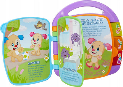 FISHER-PRICE CDH49 elektronische educatieve boekje ITALIAANSE TAAL