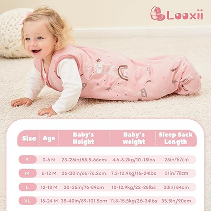 LOOXII zippered sleeping bag