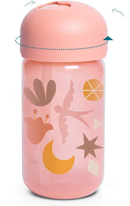 SUAVINEX Vaso entrenador antiderrame con pajita 340 ml 18 m+