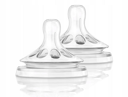 PHILIPS AVENT Tetinas Natural para biberones 1m+ x2