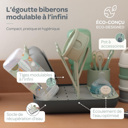 BEABA bottle and accessory drying rack