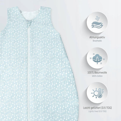 JULIUS ZOLLNER saco de dormir de verano 0,5 TOG 62 cm