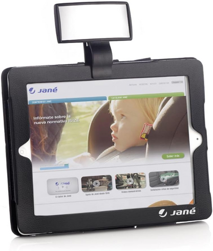 JANE 2-in-1 autospiegel voor het observeren van het kind en tablet hoes 20x26