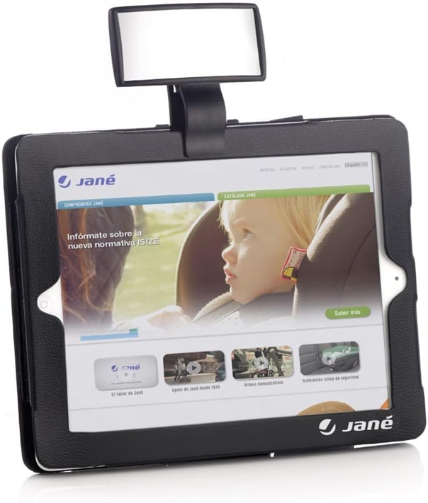 JANE 2-in-1 autospiegel voor het observeren van het kind en tablet hoes 20x26