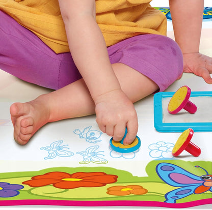 TOMY Aquadoodle mat en accessoires voor waterverven 65 x 84 cm