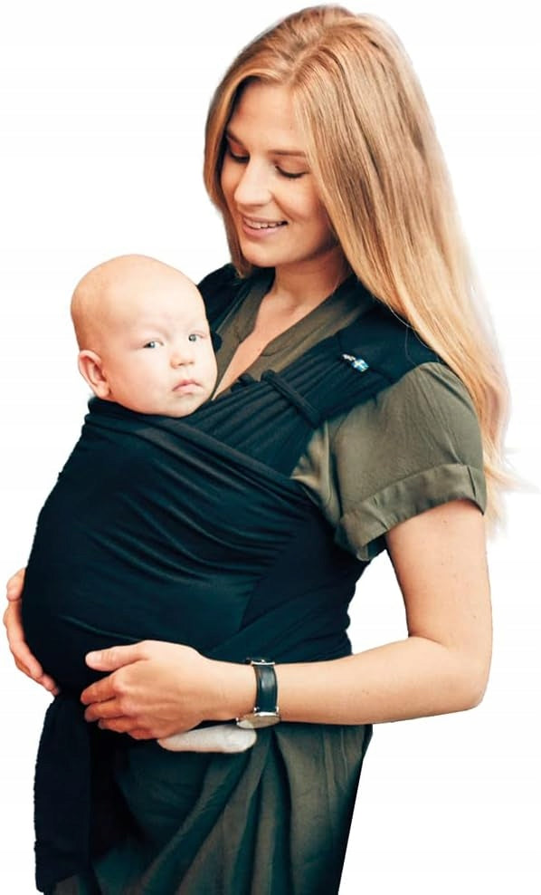 BEABA NAJELL WRAP écharpe de portage bébé 2en1 taille S/M