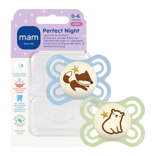 MAM Perfect Day & Night nyugtatócumik 4 db 0–6 hónapos korig