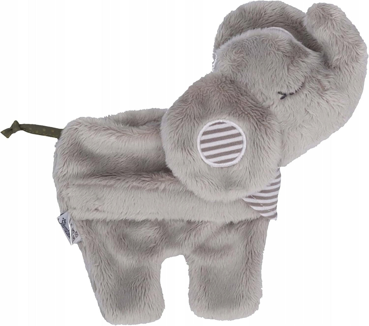 STERNTALER Słoń Eddy termofor z nasionami owsa 20 cm "N, szary, przytulanka termofor dla dziecka 1 m+