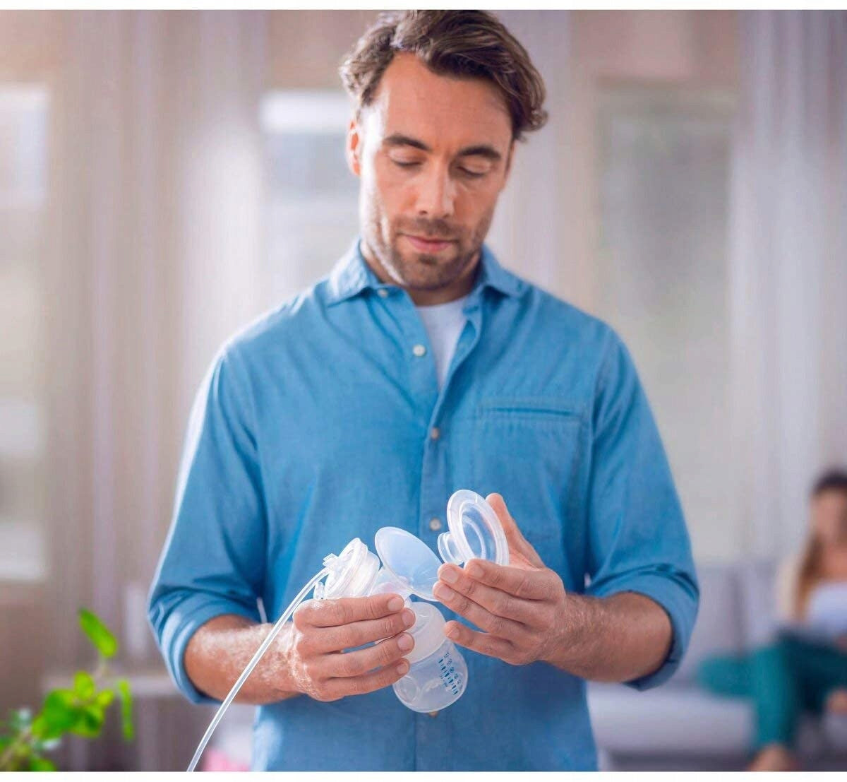 PHILIPS AVENT SCF396/11 LAKTATOR elektryczny, pojedynczy, różowy, Natural Motion, BPA-free