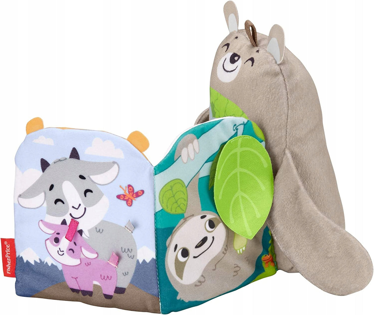 FISHER-PRICE érzékszervi fejlesztő könyvecske 3 hónap+