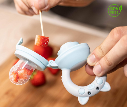 NORDHAIN Ferdi fruit feeder pacifier x2