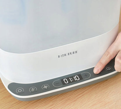 HAUTURE sterilisator en droger stomen 11 flessen 2 minuten