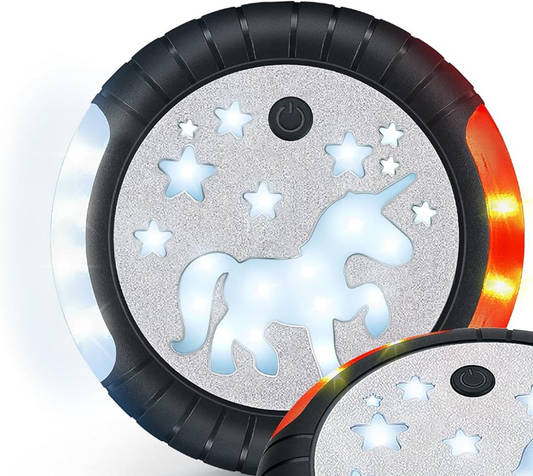 DUSOR waterdichte kinderwagenverlichting 7,8 cm SINGLE-NIGHT 1 stuk
