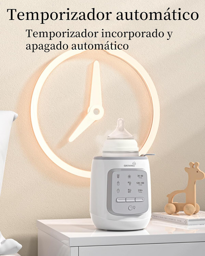 GROWNSY 9-in-1 flessen- en potjesverwarmer met verlichting