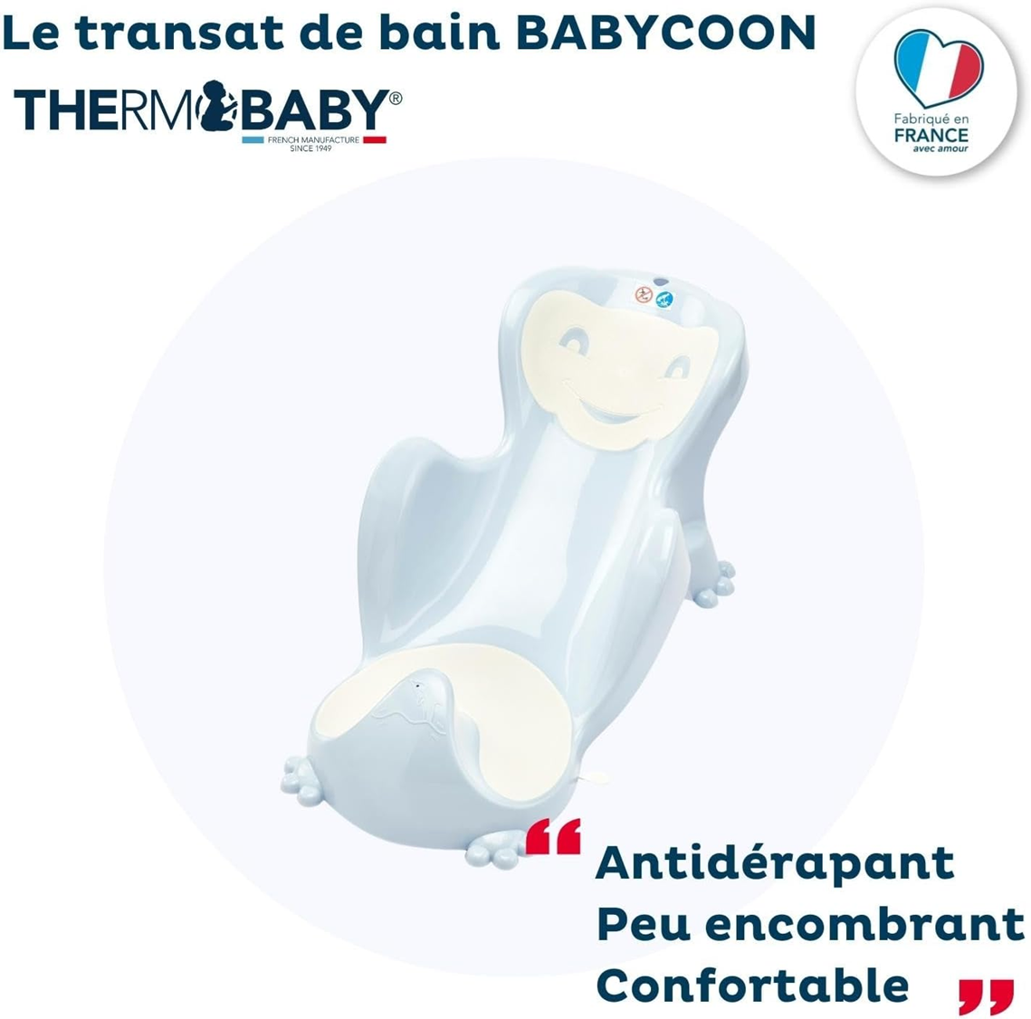 THERMOBABY BABYCOON badinzet voor baby's tot 8 maanden 8 kg