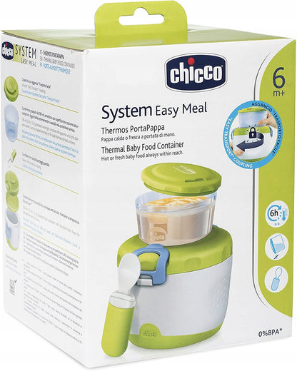 CHICCO szigetelt ebédtartály + kanál