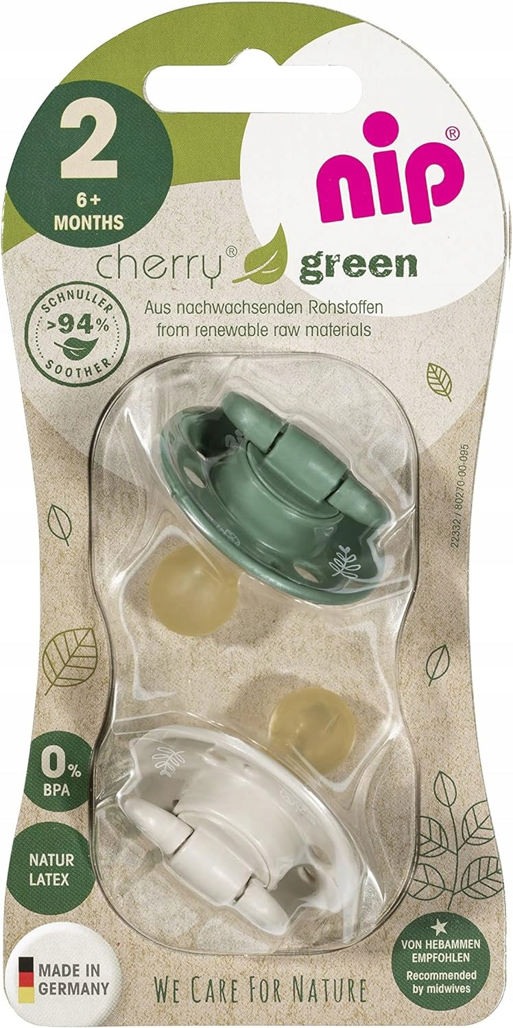 NIP CHERRY nyugtató cumi, 2 db 6 hónap+