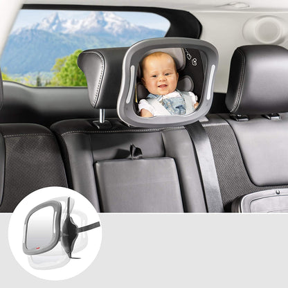 REER baby observation mirror, LIGHT + REMOTE CONTROL