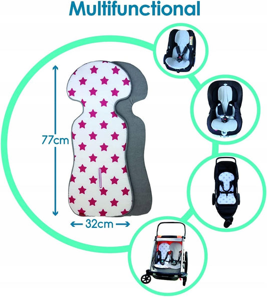 BYBOOM inserto universale per passeggini e seggiolini AUTO DOUBLE FACE