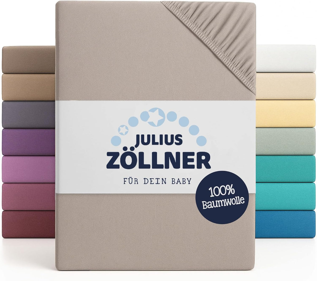 JULIUS ZÖLLNER gumis lepedő 70 x 140 60 x 120 2 db