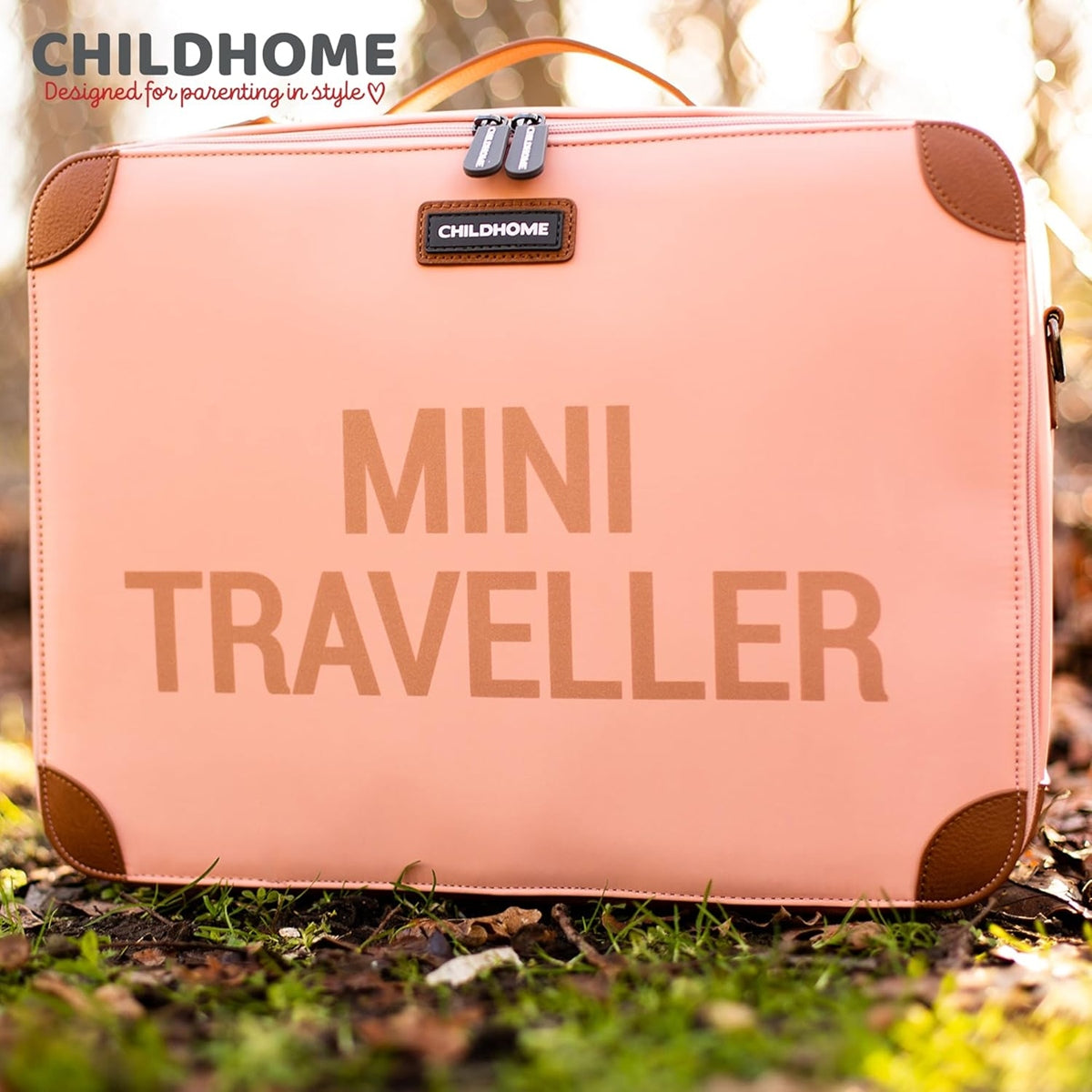 CHILDHOME Mini Traveller Nylon-Kinderkoffer 30 x 40 x 15 cm