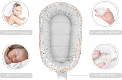 TOTSY BABY kojenecké hnízdo kokon 90 x 50
