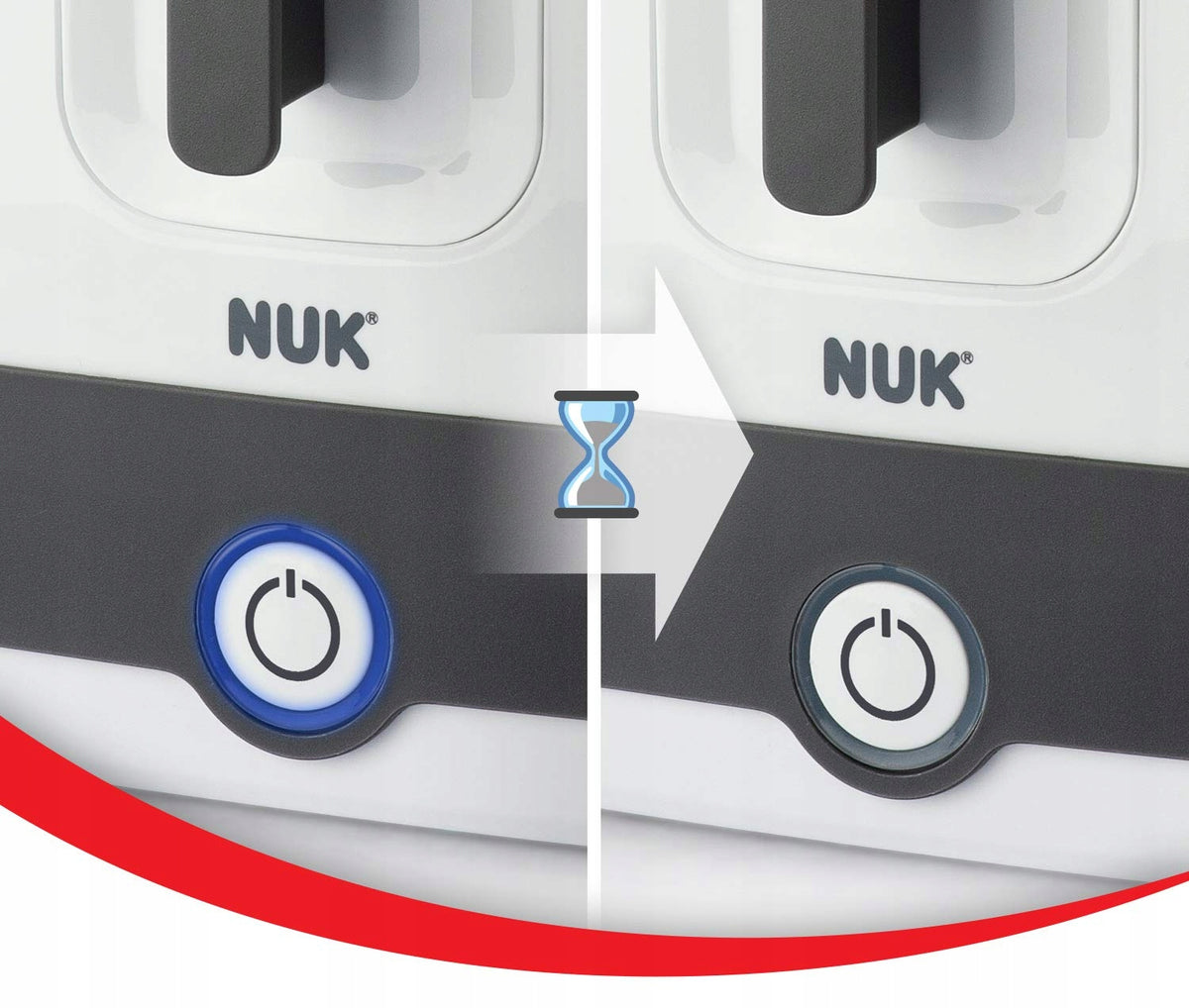 NUK Vario Express sterylizator parowy 6 minut – zdjęcie produktu 2