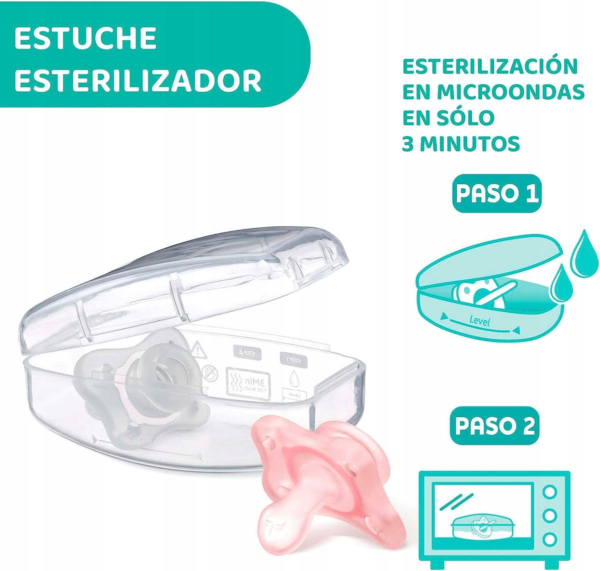 CHICCO PhysioForma sucette x2 0-2m MINI SOFT