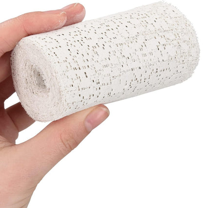 NAVARIS plaster bandage for casting body parts and art projects, 10 x 300 cm