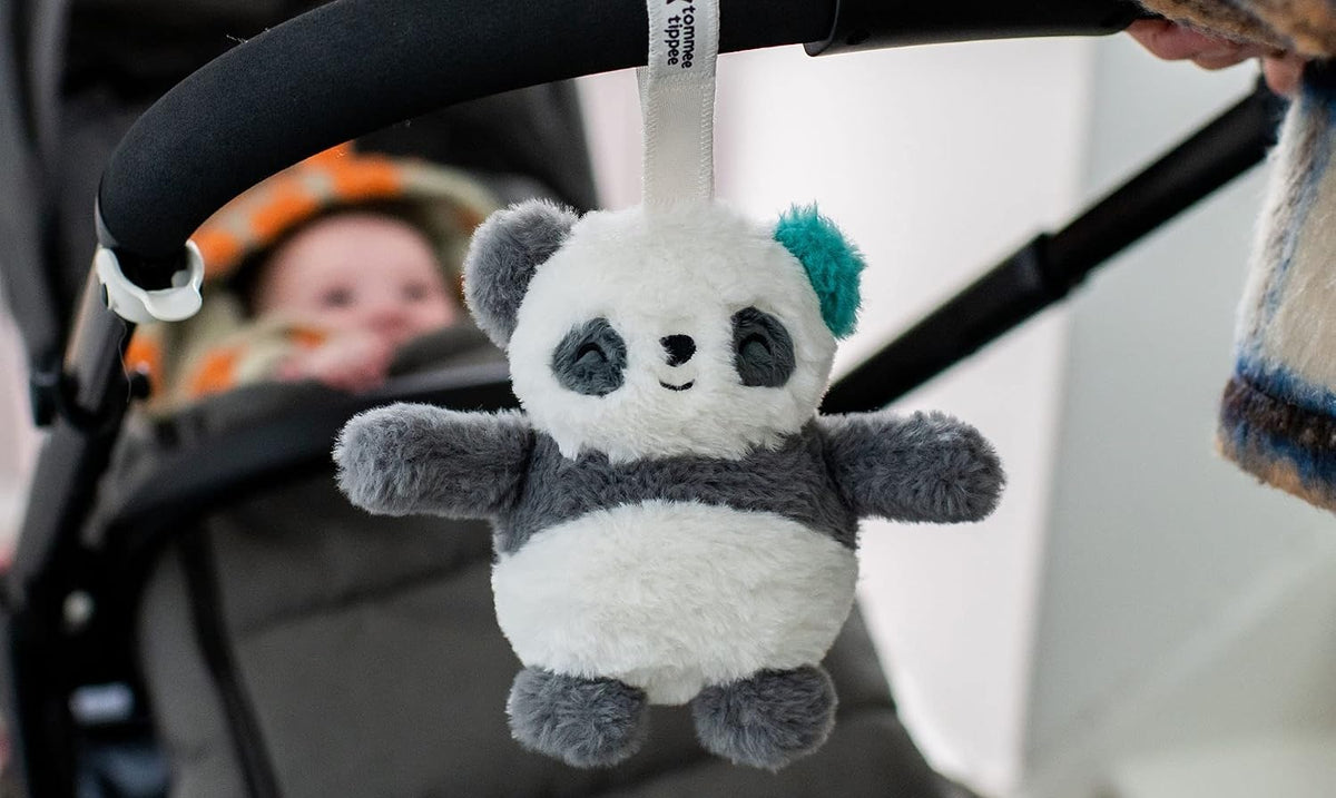 TOMMEE TIPPEE PipPanda stroller hanging toy with music box and night light, 12 cm