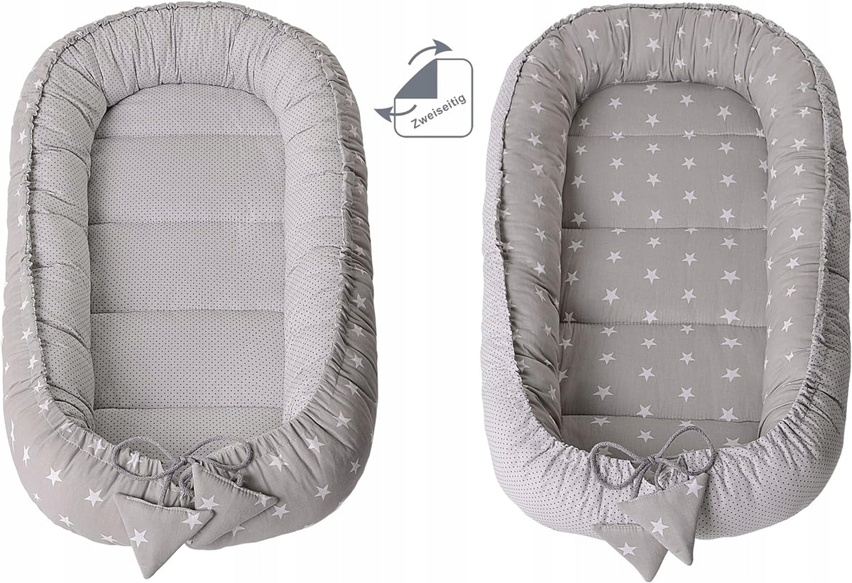 MEDIPARTNERS nid cocon pour bébé 90 x 50 + insert minky