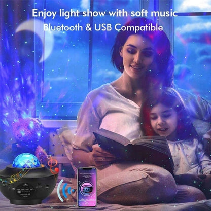 VOKSUN proyector de estrellas LED Bluetooth con mando a distancia