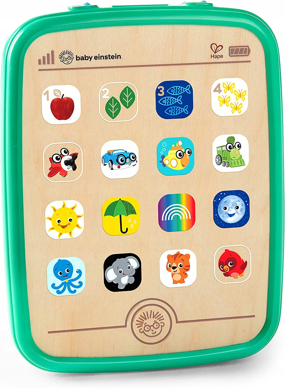 HAPE BABY EINSTEIN tablette 150 mélodies, sons et mots en 3 langues