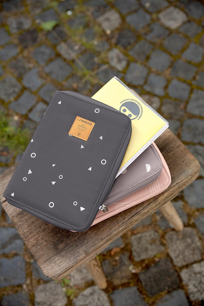 LASSIG etui voor documenten en zwangerschapskaart 17 x 23 cm