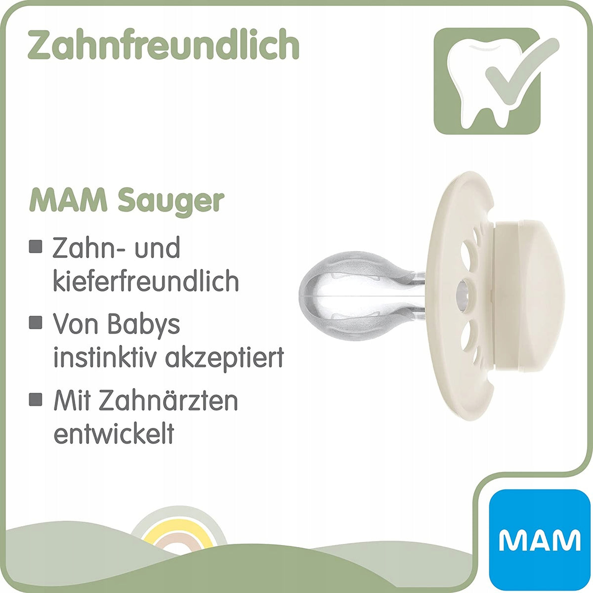 MAM ORIGINAL Schnuller x2 0-6m