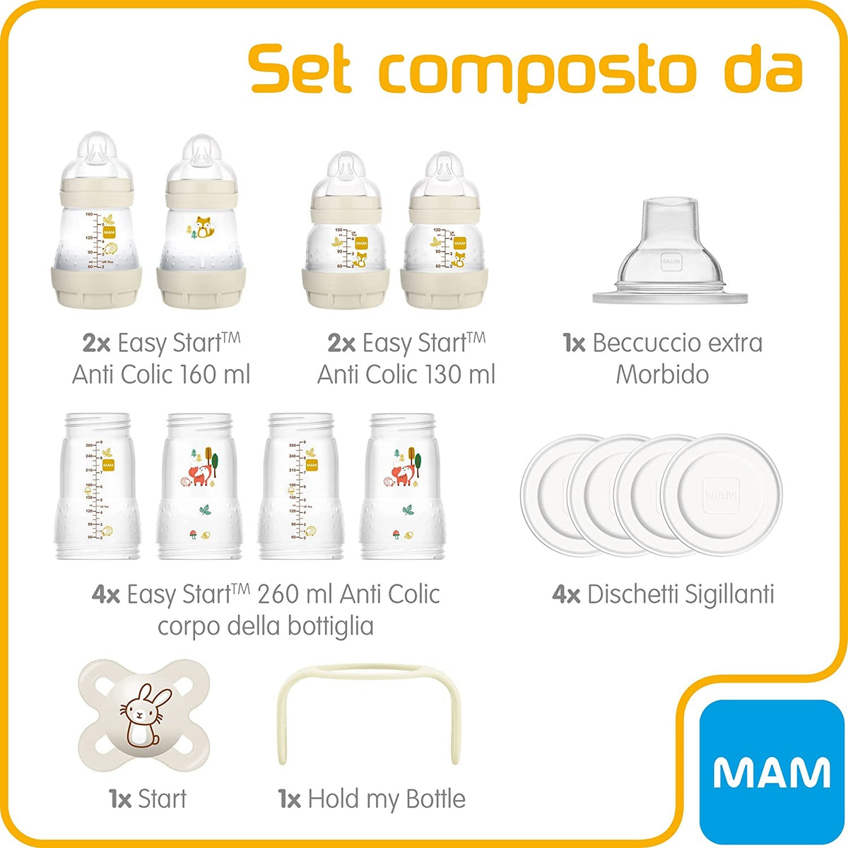 Ich habe das Easy Start Anti-Colic XXL Starterset 11-teilig