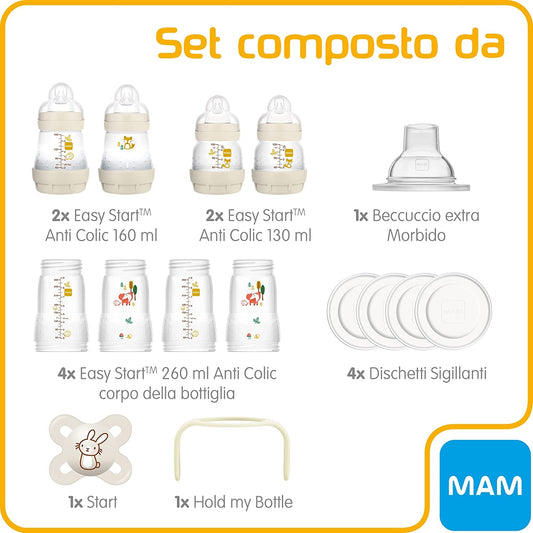 MAM set iniziale Easy Start Anti-Colic XXL 11 elementi