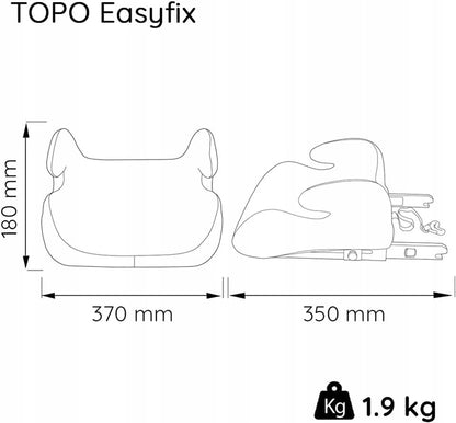 NANIA eASYFIX înălțător auto grupa III / 22-36kg