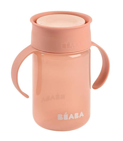 Béaba 360°-trainingsbeker pink 340 ml 12m+