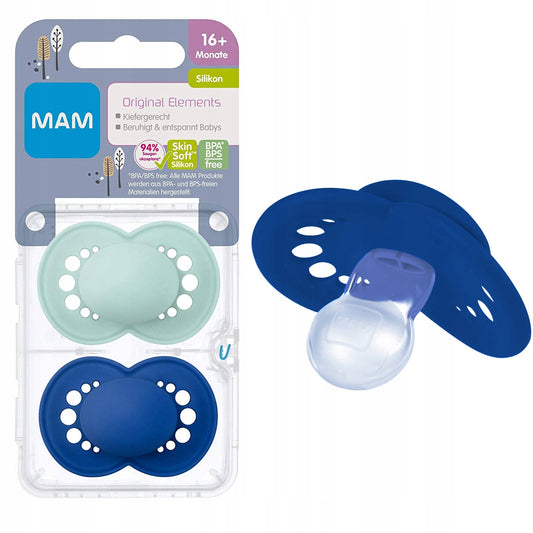 MAM ORIGINAL succhietto calmante x2 16m+