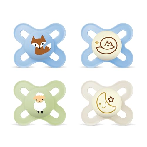 MAM Original Start Schnuller Day&Night 0-2m x4 NACHTLEUCHTEND