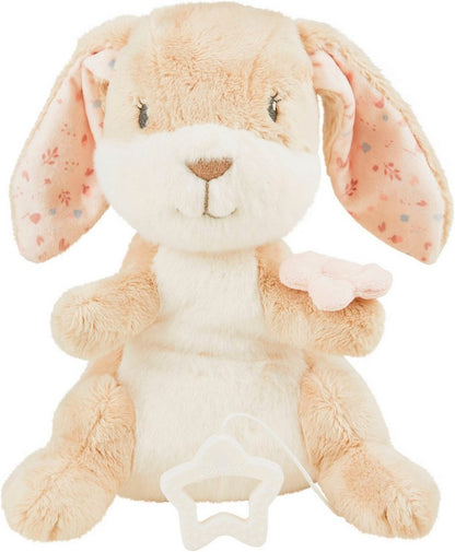 STERNTALER doudou avec boîte à musique La-Le-Lu, lapin HANNI, 22 cm