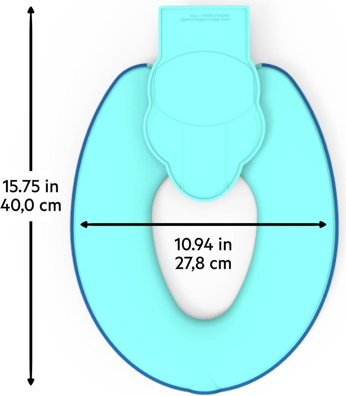 Bright Starts Flip Sit Stitch toilet seat reducer 18m+